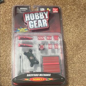 Backyard Mechanic Series 1 Toy Set - Red